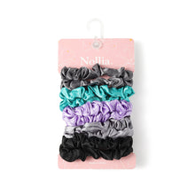 Load image into Gallery viewer, Nollia 10-Pack Satin-Feel Thin Hair Scrunchie Set – Soft, Lightweight & Stylish