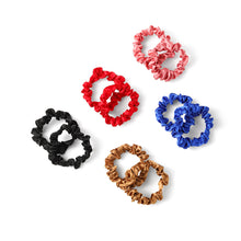 Load image into Gallery viewer, Nollia 10-Pack Satin-Feel Thin Hair Scrunchie Set – Soft, Lightweight & Stylish