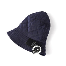 Load image into Gallery viewer, Nollia Ladies Fall/Winter Reversible Quilted & Suede Bucket Hat – 2-in-1 Cozy Style