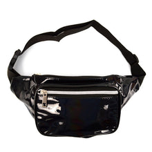 Load image into Gallery viewer, Iridescent Metallic Waist Fanny Pack