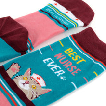 Load image into Gallery viewer, Parquet Health Care Heroes – Best Nurse Ultra Premium Socks (Unisex)
