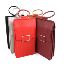 Load image into Gallery viewer, Nollia Multipurpose Wallet Bag – Convertible Crossbody with Ring Handle