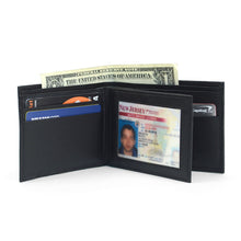Load image into Gallery viewer, RFID Genuine Leather Bi-Fold Wallet