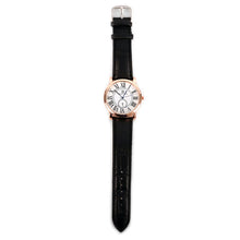 Load image into Gallery viewer, Vincent Di Mani Men's Watch & Bracelet Gift Set – 3-Piece Rose Gold Roman Dial Set