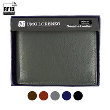 Load image into Gallery viewer, RFID Genuine Leather Bi-Fold Wallet