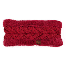 Load image into Gallery viewer, Nollia Women's Thick Fleece Lined Knit Winter Headband Ear Warmer