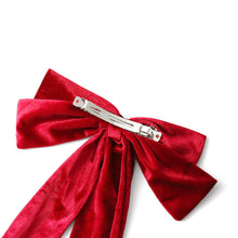 Load image into Gallery viewer, Nollia Velvet Ribbon Hair Clip