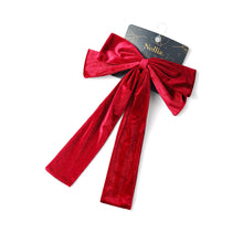 Load image into Gallery viewer, Nollia Velvet Ribbon Hair Clip