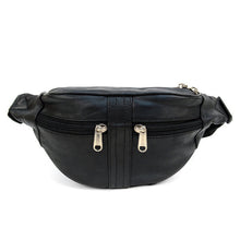 Load image into Gallery viewer, Umo Lorenzo Genuine Goatskin Leather Fanny Pack Waist Bag