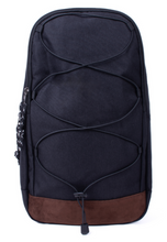 Load image into Gallery viewer, Large Capacity Black Sling Bag - Spacious & Versatile with Adjustable Strap