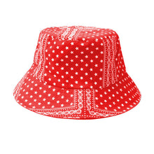 Load image into Gallery viewer, Westend Red Paisley Bucket Hat