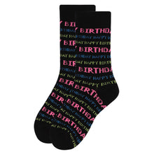 Load image into Gallery viewer, Parquet Women’s Happy Birthday Novelty Socks