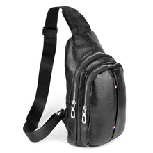 Load image into Gallery viewer, Vegan Leather Crossbody Sling Bag W/ Adjustable Strap
