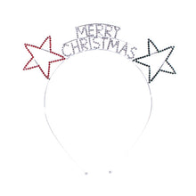 Load image into Gallery viewer, Nollia Merry Christmas Rhinestone Decor Headband