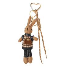 Load image into Gallery viewer, Chic Bunny Bag Charm with Purse & Heart Clasp