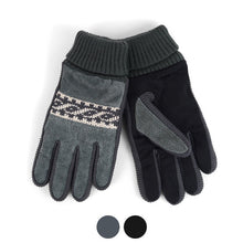 Load image into Gallery viewer, Westend Men's Genuine Leather Non-Slip Grip Winter Gloves with Soft Acrylic Lining
