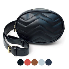 Load image into Gallery viewer, Nollia Ladies Oval Quilted Crossbody Bag