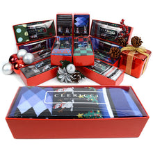 Load image into Gallery viewer, 12-Boxes Random Assorted Men's Socks Holiday Gift Set – 3 Pairs in Each Box | Perfect for Gifts
