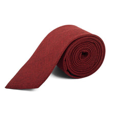 Load image into Gallery viewer, Umo Lorenzo Men's 100% Cotton Solid Slim Neckties – 2.5" Width
