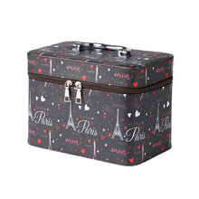 Load image into Gallery viewer, Nollia Paris Amour Makeup Train Case – Large Cosmetic Organizer