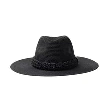 Load image into Gallery viewer, Ladies Wide Brim Sun Straw Hat with Braided Band