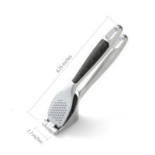 Load image into Gallery viewer, Zinc Alloy Garlic Mincer; Crusher with Easy-Squeeze Ergonomic Handle