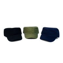 Load image into Gallery viewer, Parquet Cotton Solid Cadet Hat