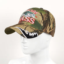 Load image into Gallery viewer, Parquet "Kiss My Bass" Camo 3D Embroidered Baseball Cap