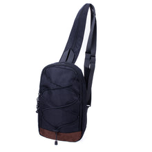 Load image into Gallery viewer, Large Capacity Black Sling Bag - Spacious & Versatile with Adjustable Strap