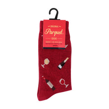 Load image into Gallery viewer, Nollia Women's Fine Wine Novelty Socks