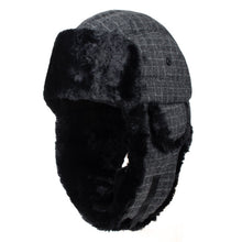 Load image into Gallery viewer, Westend Men's Winter Trapper Hat with Faux Fur Trim