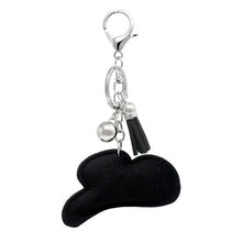 Load image into Gallery viewer, Nollia Bling Crystal Cowboy Hat Charm – Sparkly Western Keychain