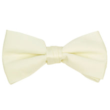 Load image into Gallery viewer, Umo Lorenzo Men's 2.5" Poly Satin Clip-On Bow Tie – 38 Color Options