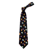 Load image into Gallery viewer, Parquet Clown Poly Printed Novelty Tie