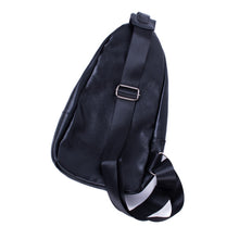 Load image into Gallery viewer, Black PU Leather Anti-Theft Sling Bag – Stylish & Secure