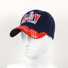 Load image into Gallery viewer, Parquet NY Flag Navy Blue 3D Embroidered Baseball Cap