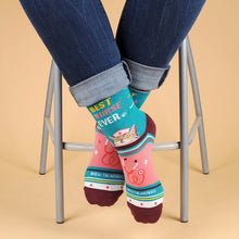 Load image into Gallery viewer, Parquet Health Care Heroes – Best Nurse Ultra Premium Socks (Unisex)