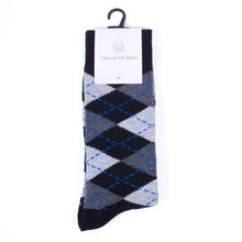 Load image into Gallery viewer, Vincent Di Mani Men’s 12-Pair Assorted Dress Socks – Geometric Mix Pack