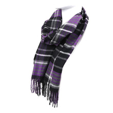 Load image into Gallery viewer, Unisex Plaid Cashmere Feel Winter Scarves
