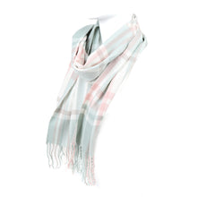 Load image into Gallery viewer, Unisex Plaid Cashmere Feel Winter Scarves