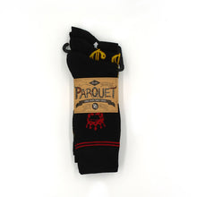 Load image into Gallery viewer, Parquet Men’s Hip-Hop King 3-Pack Novelty Crew Socks – Mixed Colors