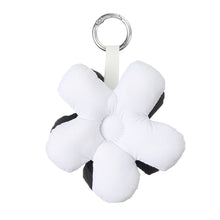 Load image into Gallery viewer, Puffy Reversible Flower Bag Charm