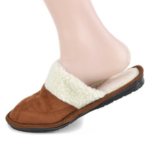 Load image into Gallery viewer, Westend Men's Solid Color Memory Foam Slippers