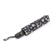 Load image into Gallery viewer, Nollia Compact Daisy Flower Auto-Open Umbrella – 12" Travel Size, Wind-Resistant