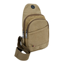 Load image into Gallery viewer, Nylon Canvas Sling Bag with Adjustable Strap