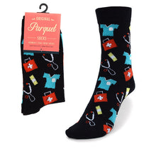 Load image into Gallery viewer, Women's Doctor & Nurse Pattern Novelty Socks