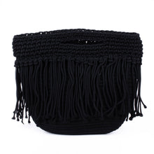 Load image into Gallery viewer, Nollia Ladies Woven Boho Chic Fringe Crochet Knit Crossbody Bag