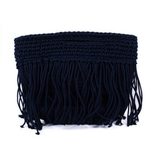Load image into Gallery viewer, Nollia Ladies Woven Boho Chic Fringe Crochet Knit Crossbody Bag