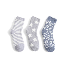Load image into Gallery viewer, Ladies Fuzzy Socks- 3 Pairs Set