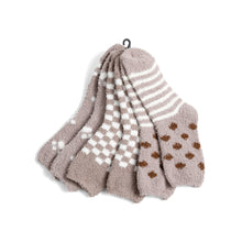 Load image into Gallery viewer, Ladies Fuzzy Socks - 3 Pairs Set